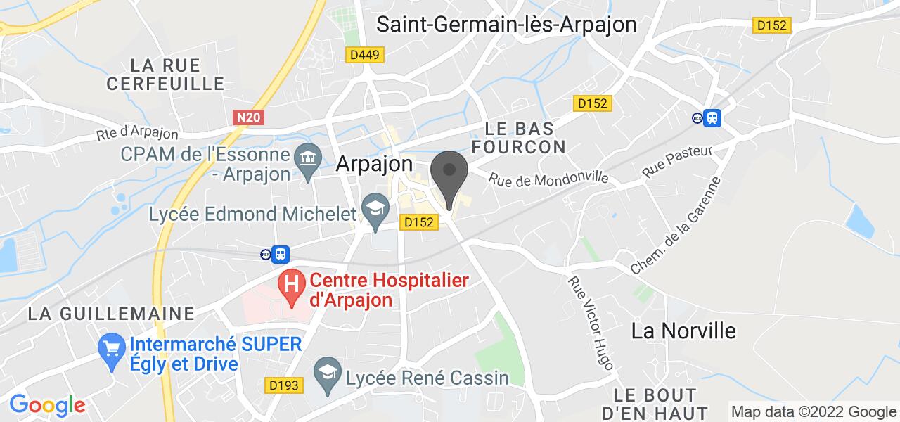 Plan d'accès — Chez Manu