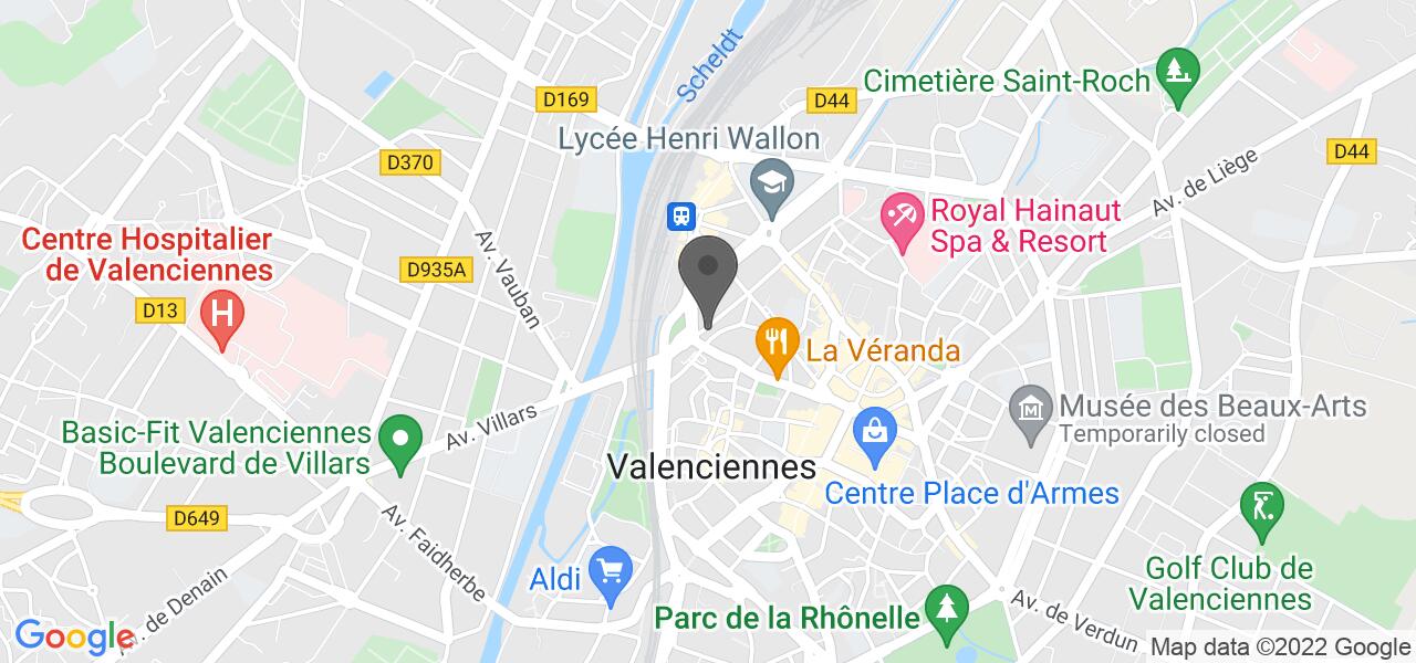 Plan d'accès — Chez Justine