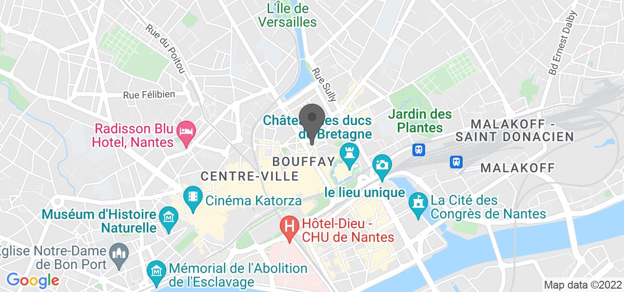 Plan d'accès — Nota Bene