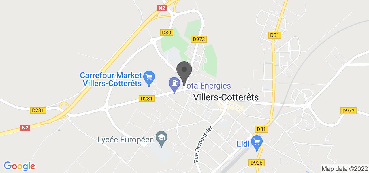 Plan d'accès — Aux Menus Plaisirs 