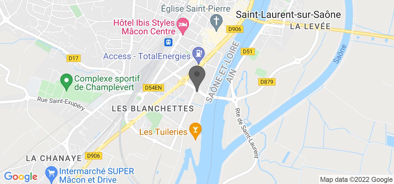 Plan d'accès — L'Ambroisie