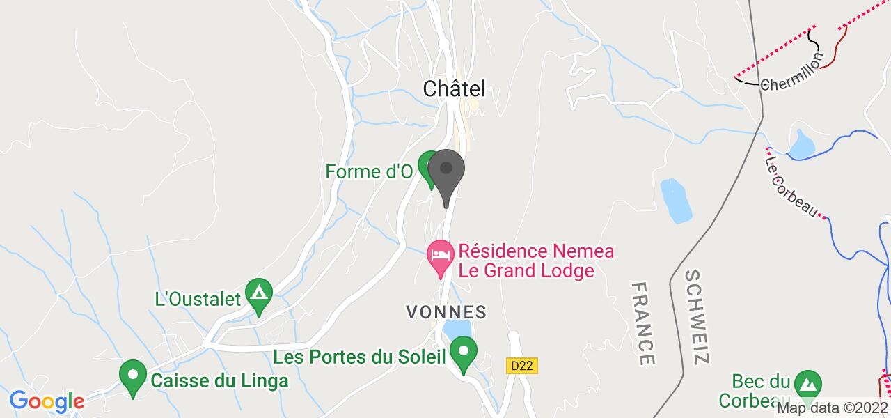 Mappa di accesso — Fleur de neige