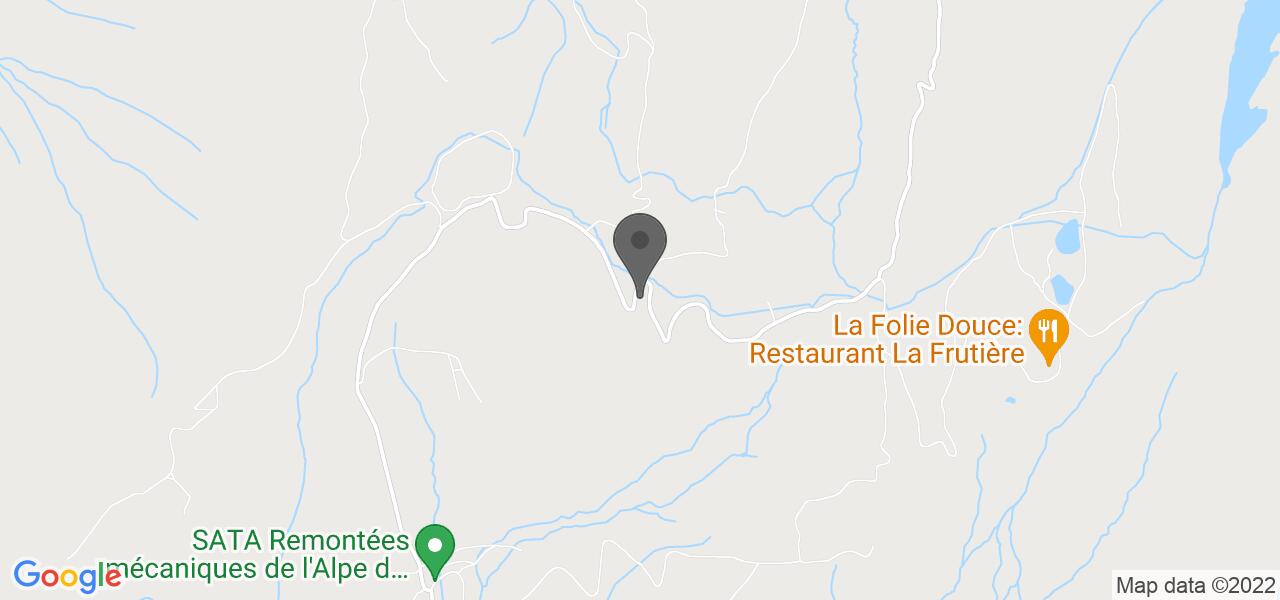 Plan d'accès — La Plage des Neiges