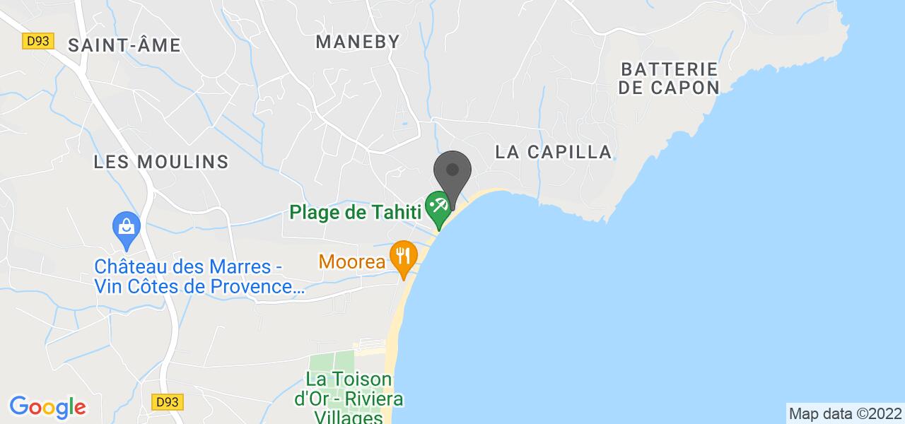 Plan d'accès — Tropezina
