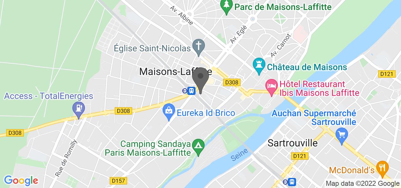 Mapa de acceso — Le Ballon Voyageur