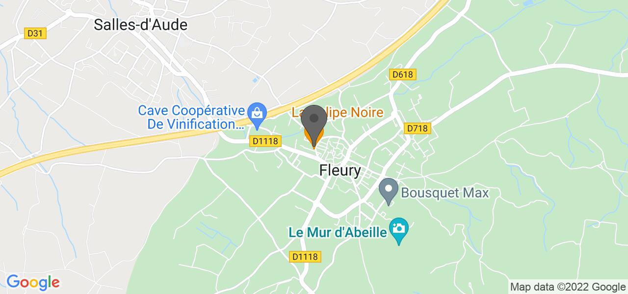 Plan d'accès — La Tulipe Noire