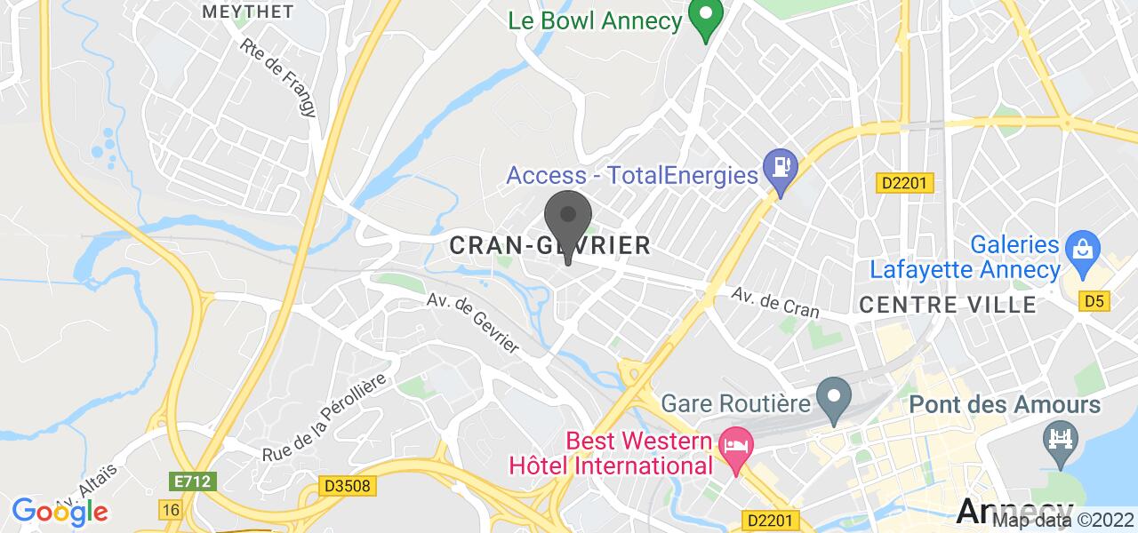 Anfahrtsplan — Brasserie des Artistes