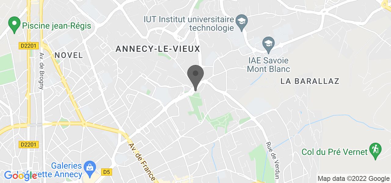 Plan d'accès — Le Binôme