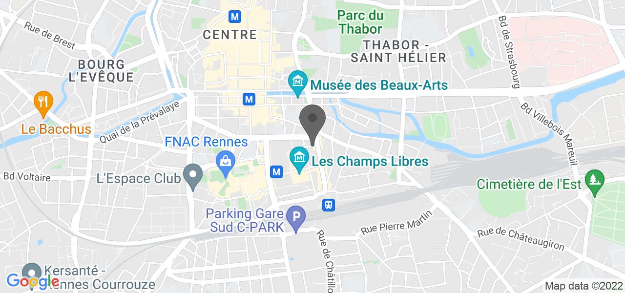 Plan d'accès — Le Marc'had