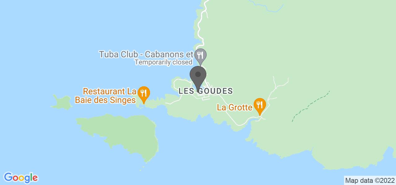 Plan d'accès — L'Auberge du Corsaire "Chez Paul"