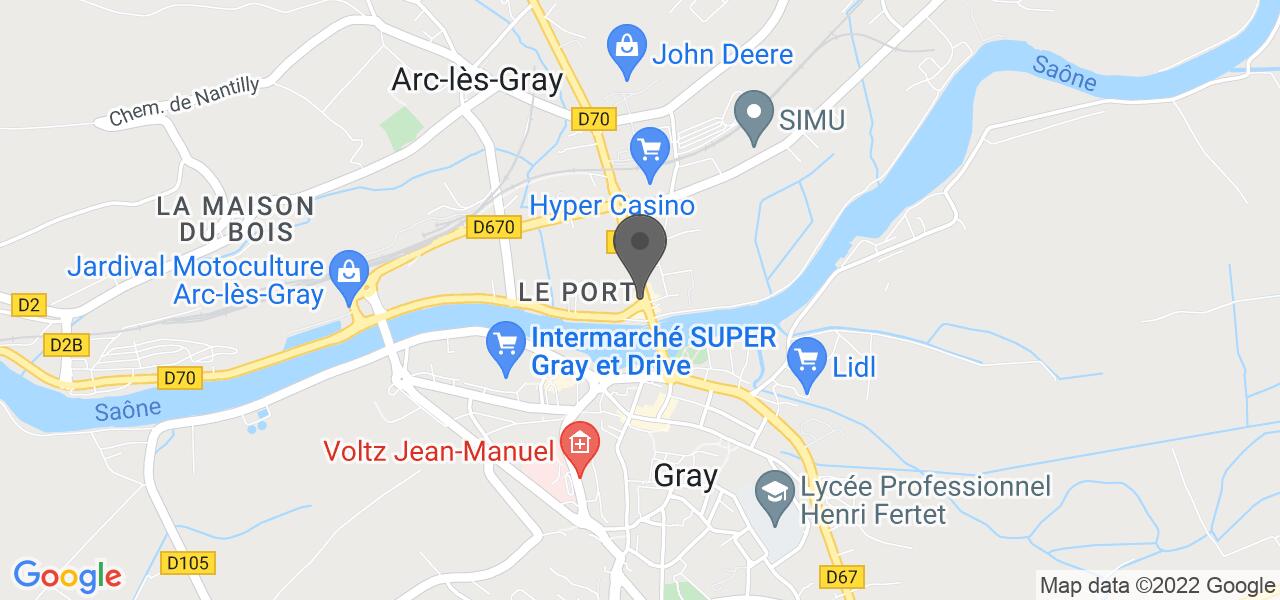 Plan d'accès — L'Aurore