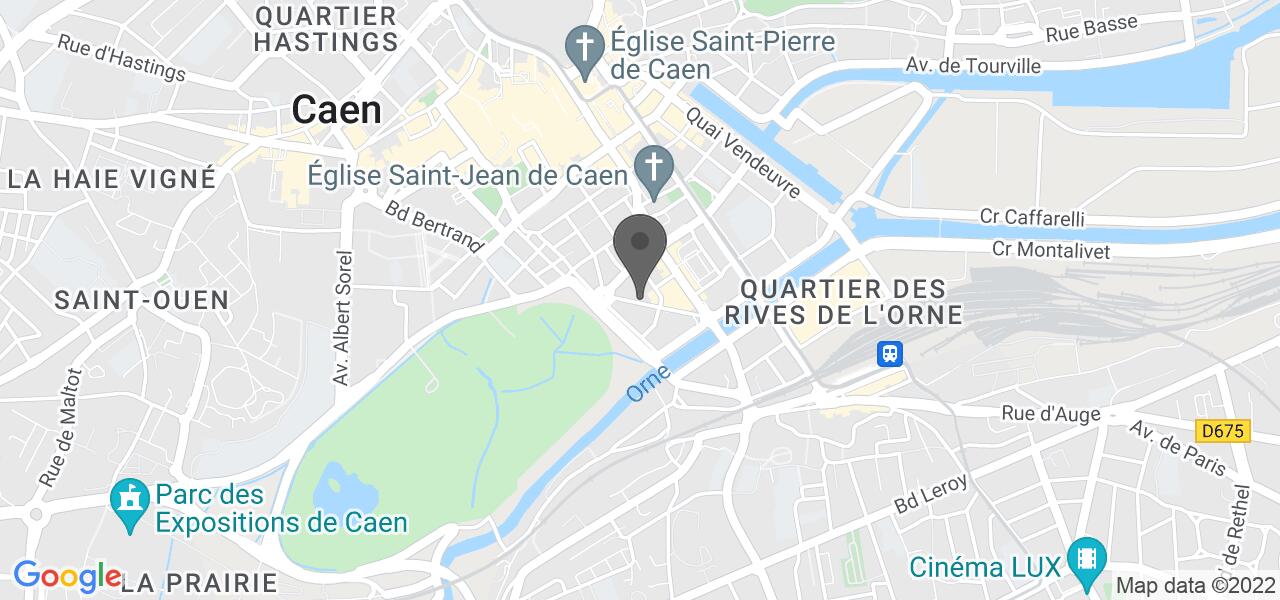 Mapa de acceso — Le Chef et sa Femme