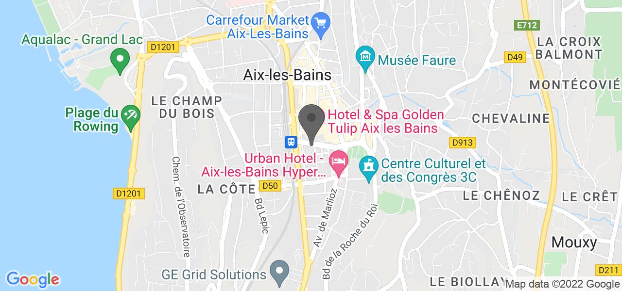 Plan d'accès — Burger Bar Come a Casa