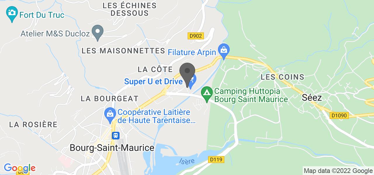 Plan d'accès — Alpa Mamma