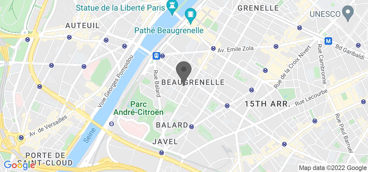 Plan d'accès — L'ardoise du xv