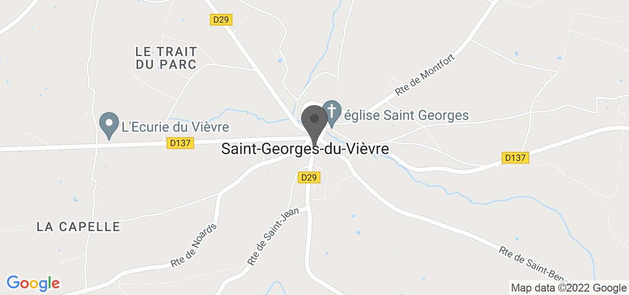 Anfahrtsplan — Le Saint Georges