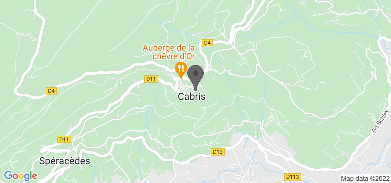 แผนที่การเดินทาง — Auberge du Vieux Château