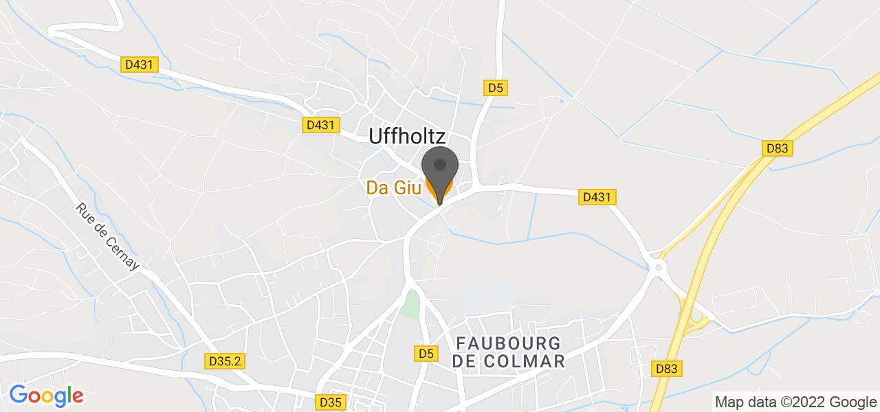 Anfahrtsplan — Da Giu
