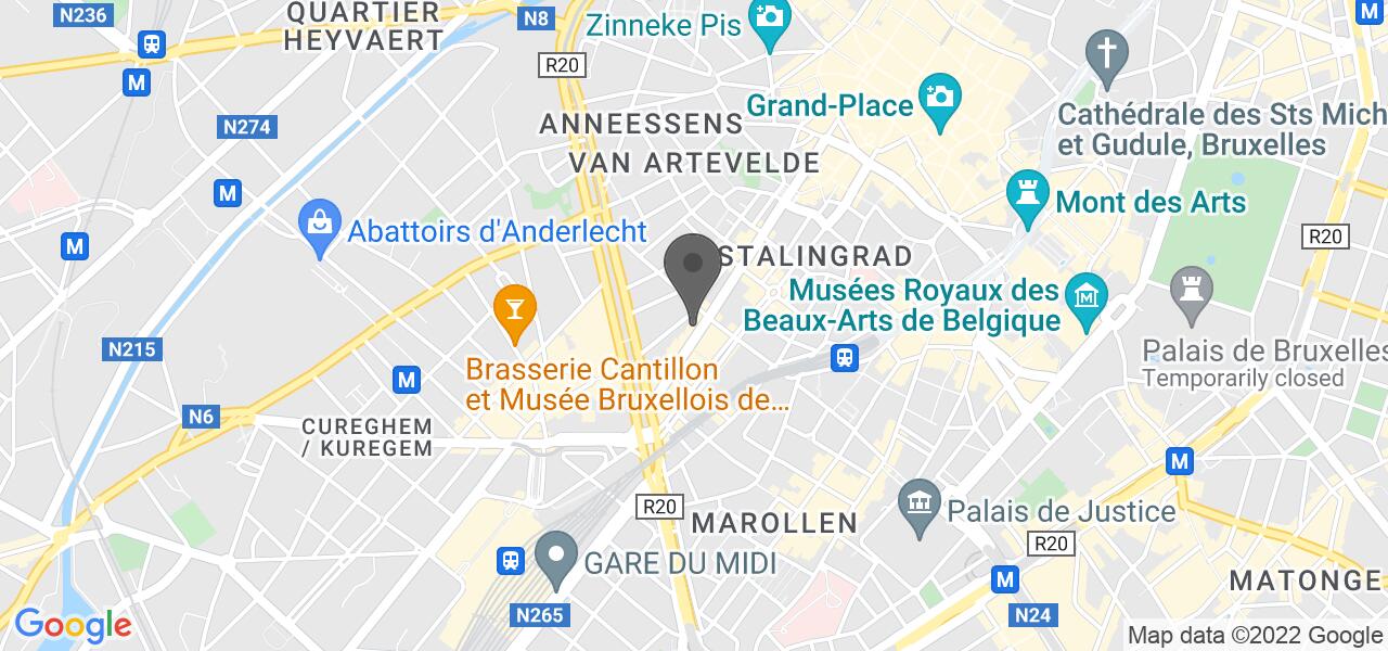Plan d'accès — Le Nil
