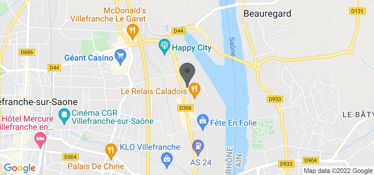 Plan d'accès — comptoir 447