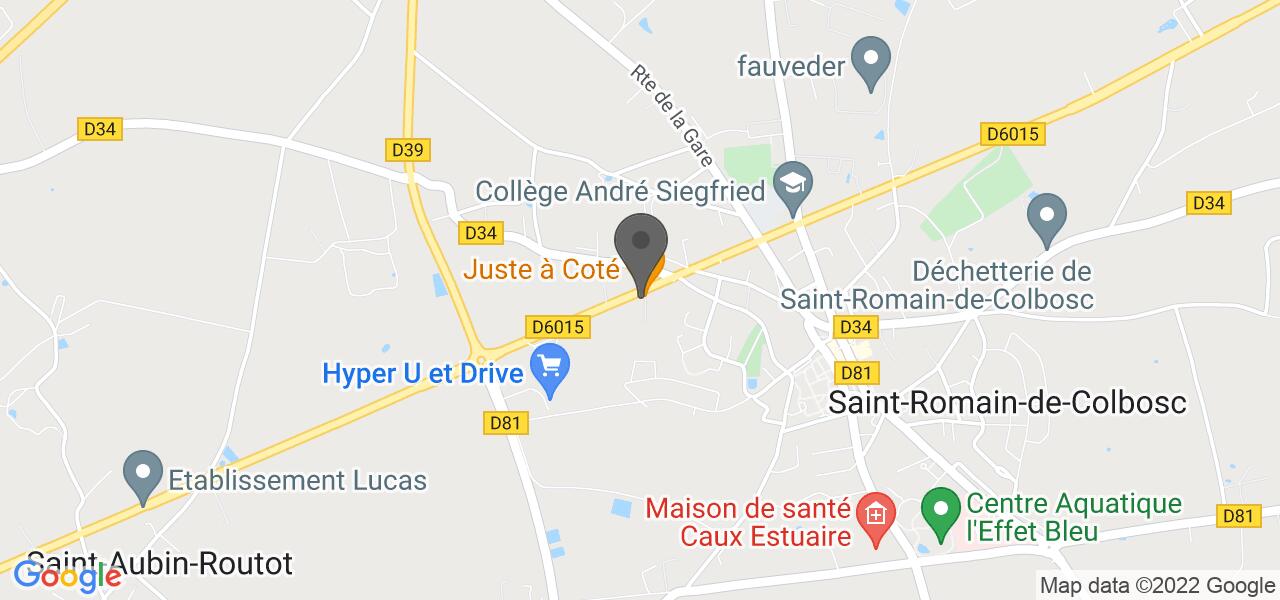 交通地图 — Juste à Coté