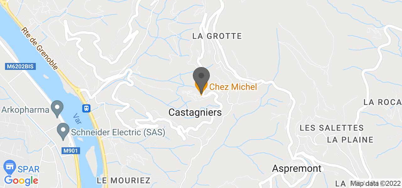Plan d'accès — CHEZ MICHEL