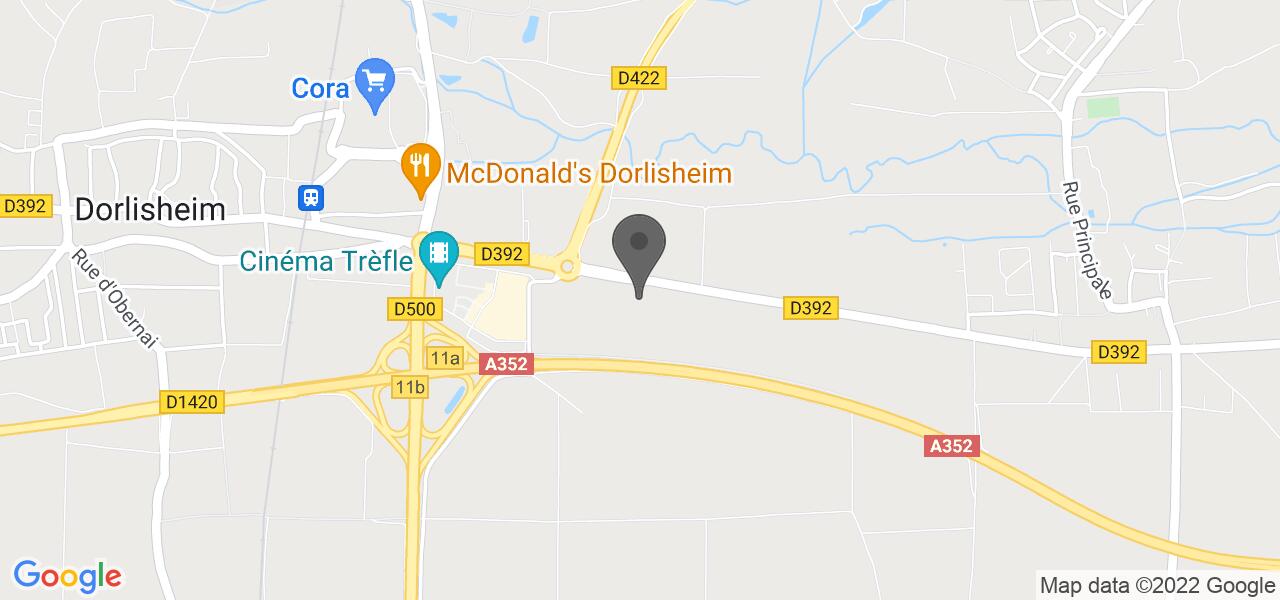 Plan d'accès — La Ferme Maurer