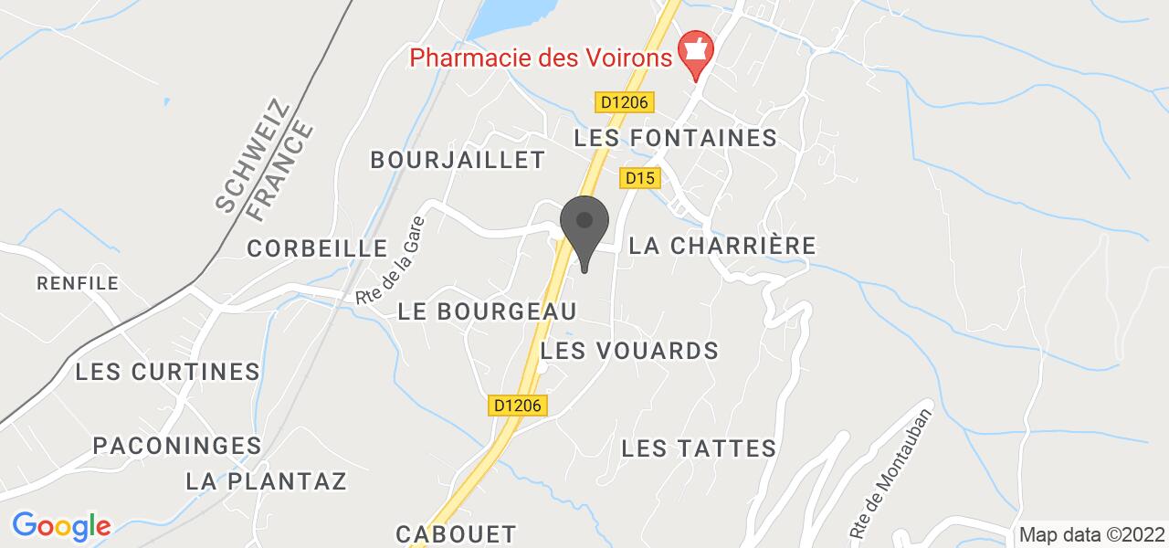 Plan d'accès — La Ferme à Élise