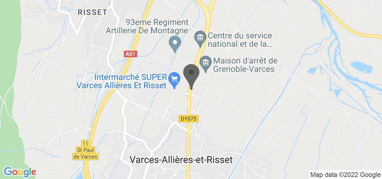 Plan d'accès — Le Coup de Coeur