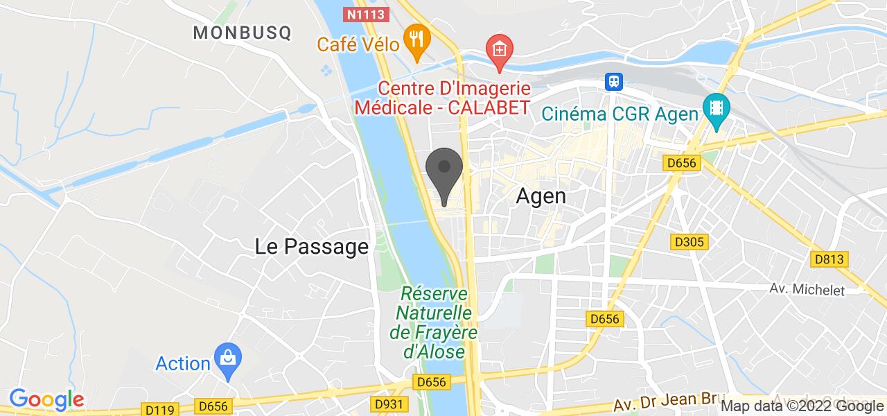 แผนที่การเดินทาง — Le Bistronome