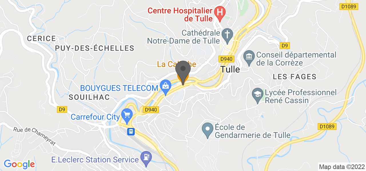 Plan d'accès — La Calèche