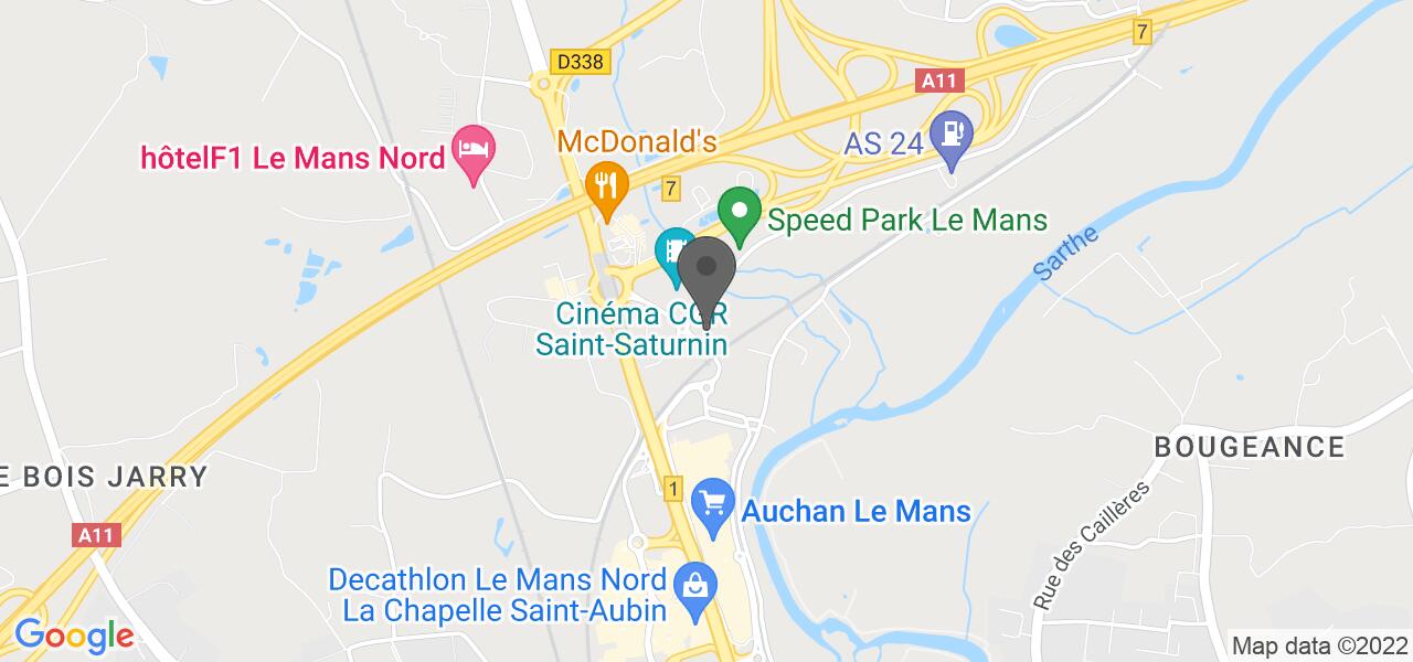 Plan d'accès — Le Grand Buffet