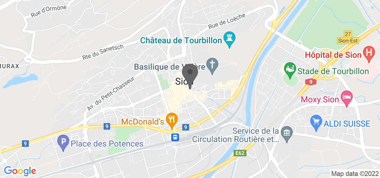 Plan d'accès — Udrisard
