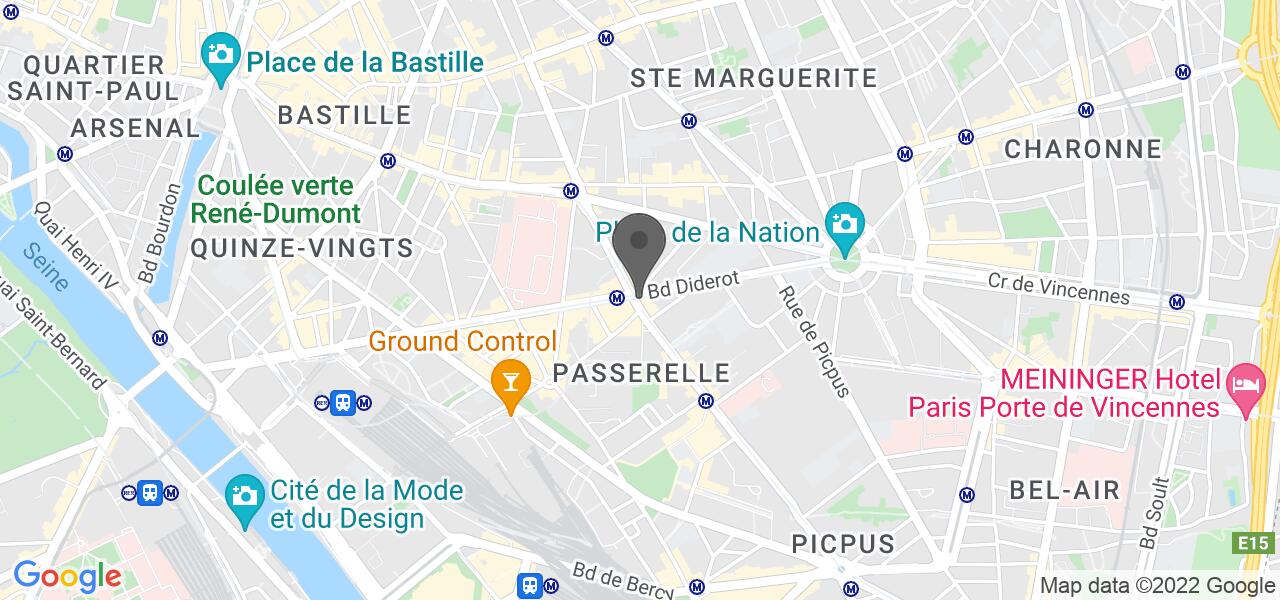 Plan d'accès — Le Globe Diderot