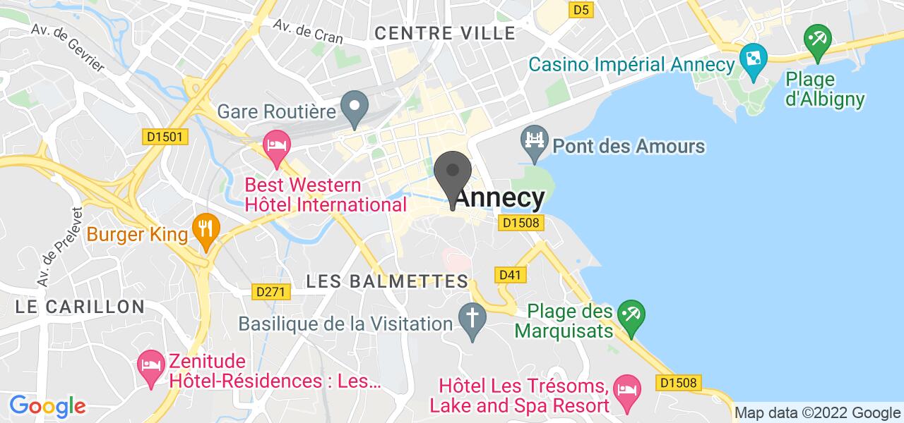 Anfahrtsplan — La Bolée (Vieille ville)