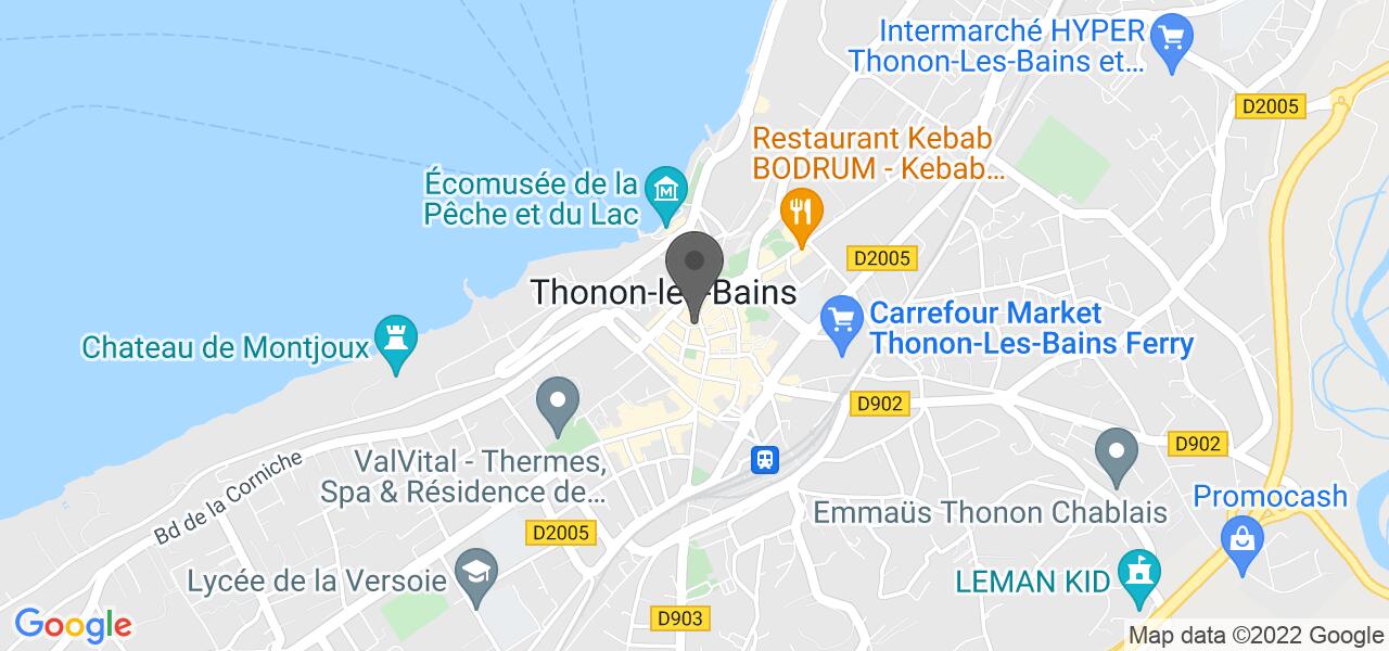 Plan d'accès — Le Temps d'M