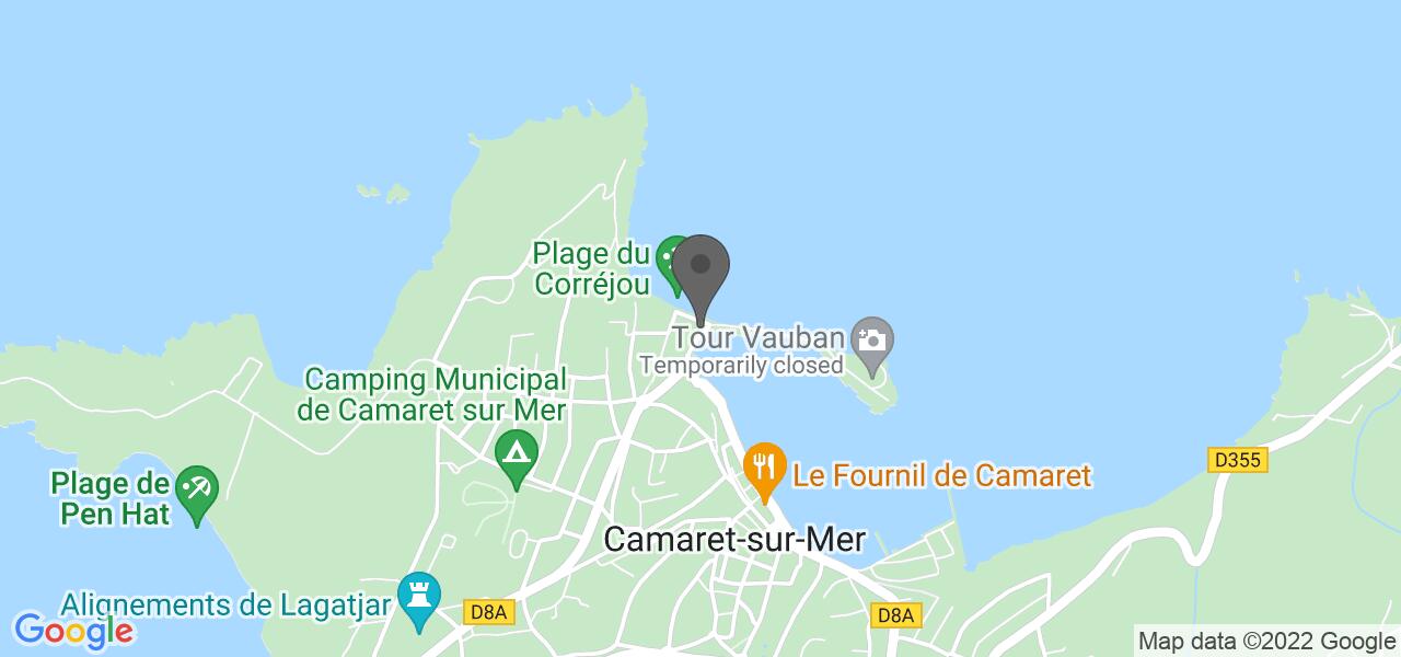 Plan d'accès — Le Langoustier