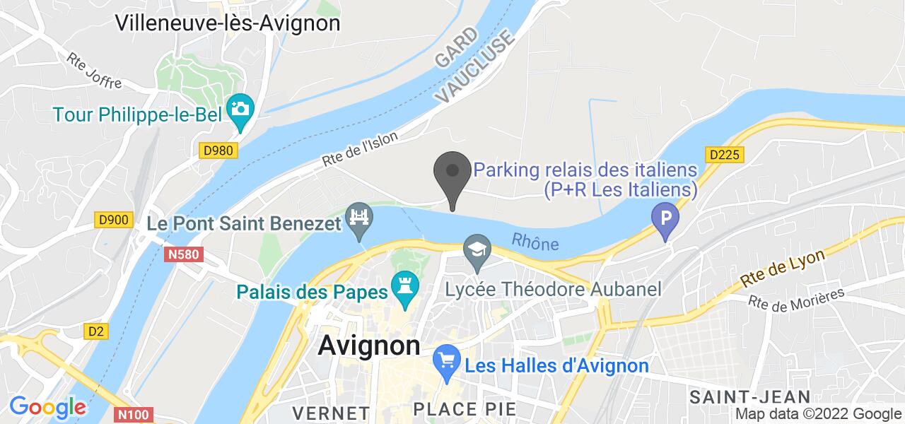 Mapa de acceso — Le Bercail