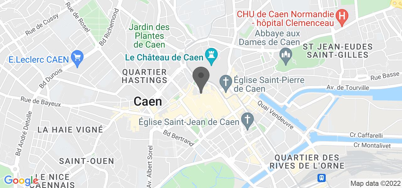 Plan d'accès — Café des quatrans