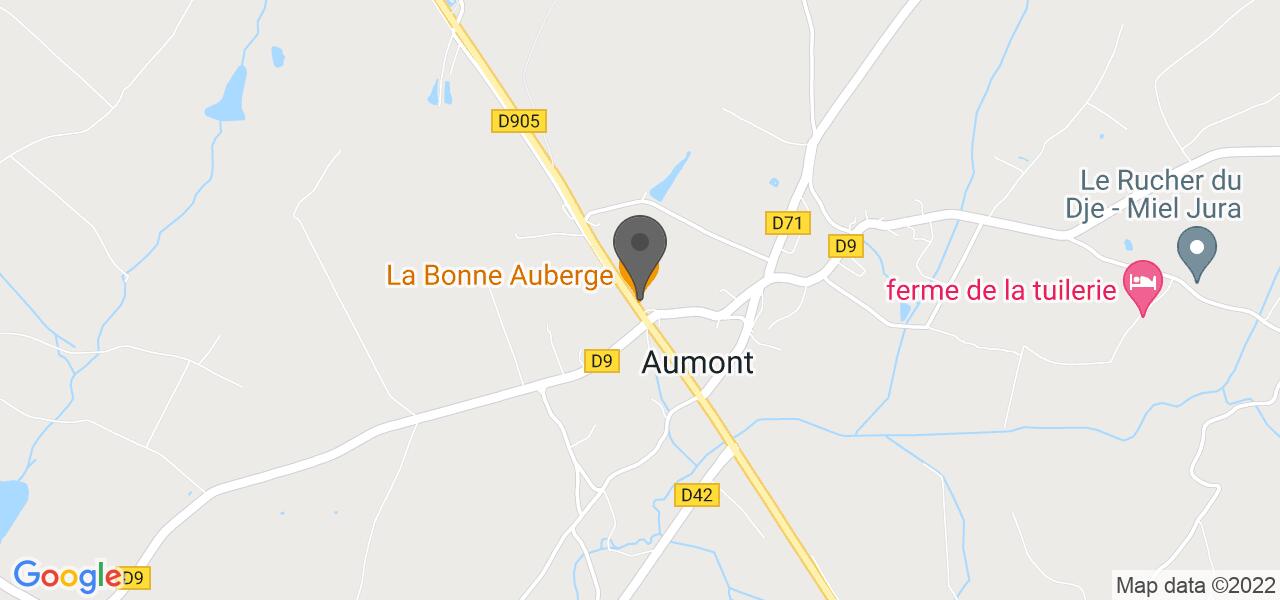 Plan d'accès — La Bonne Auberge