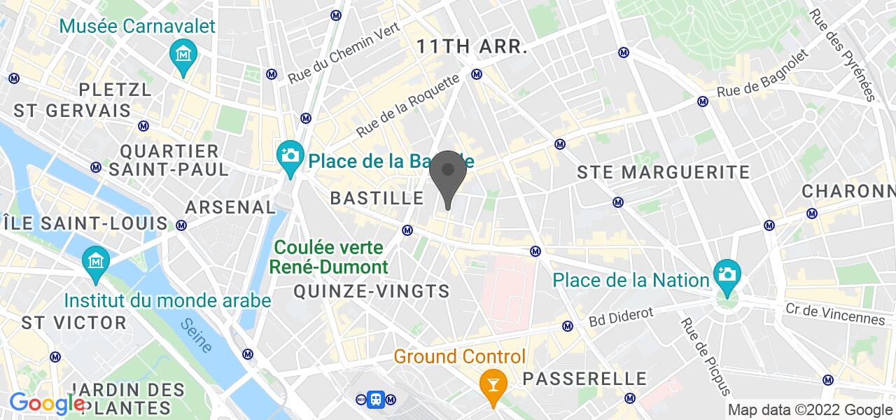 Plan d'accès — Chefs à Table