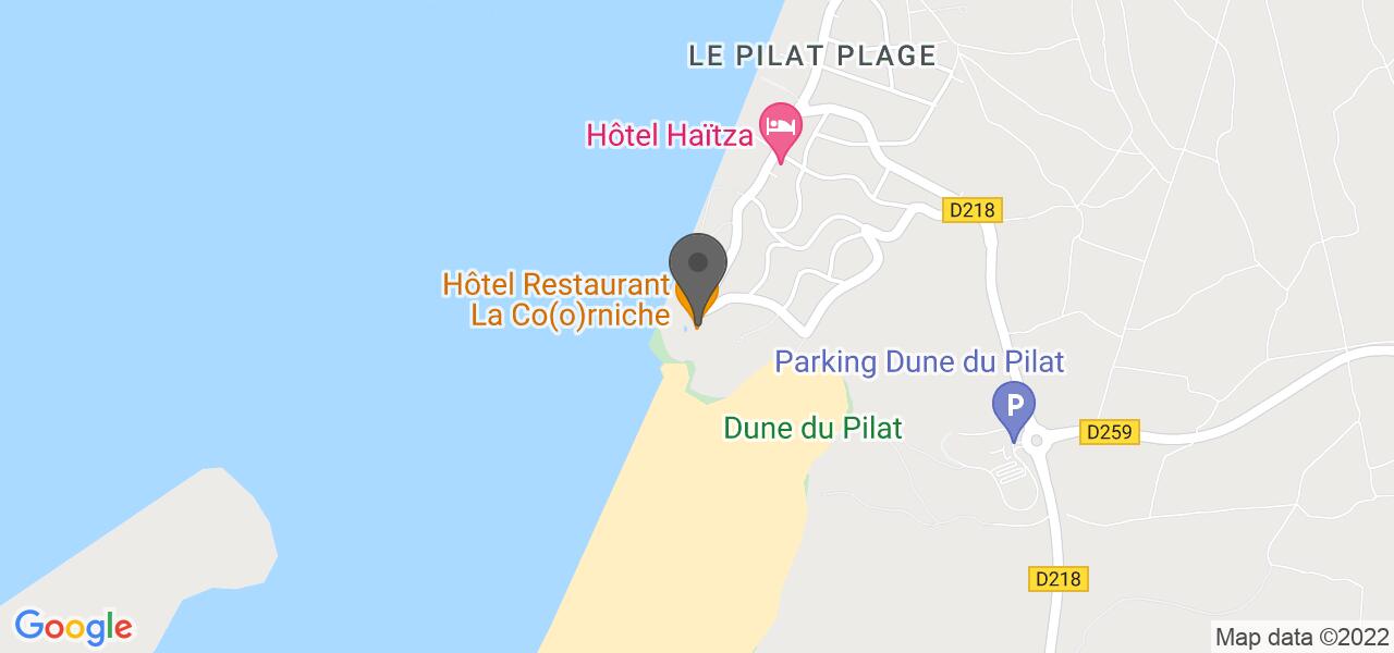 Plan d'accès — La Corniche