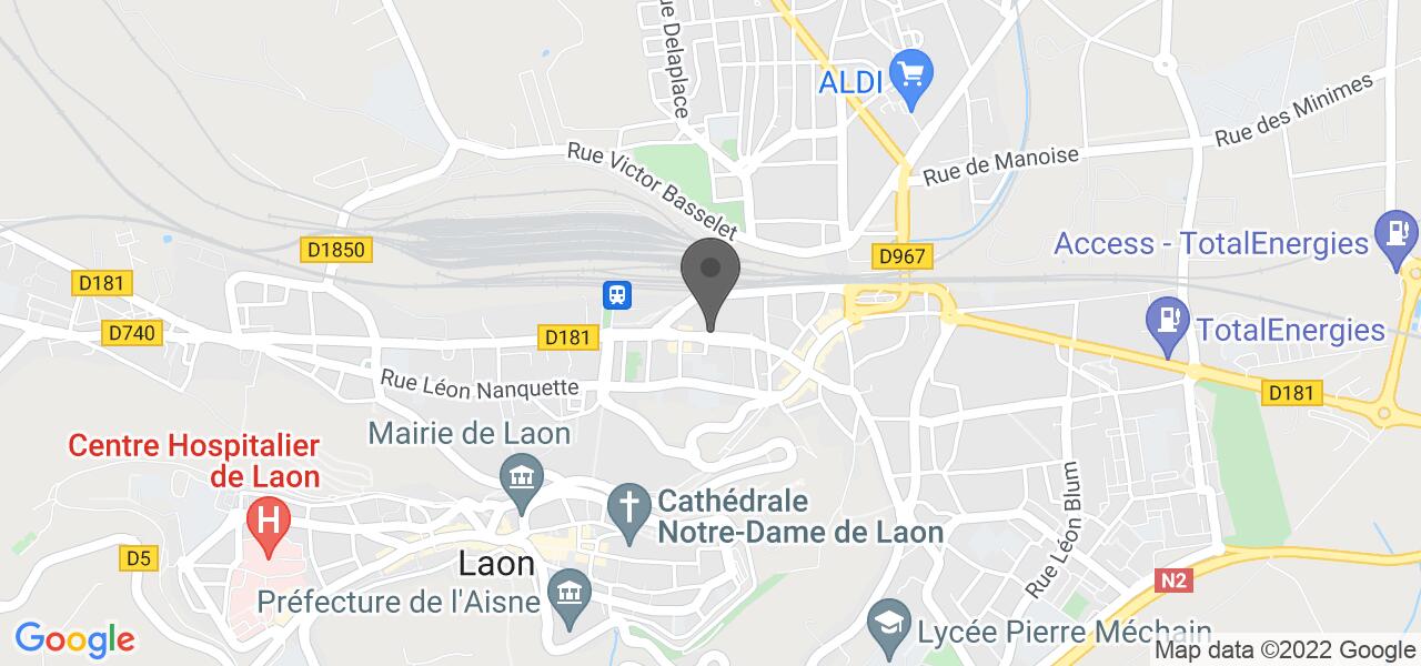 Plan d'accès — L'avenue