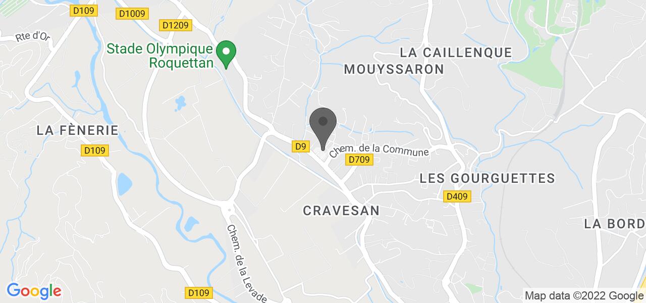 Plan d'accès — Le Lavandin