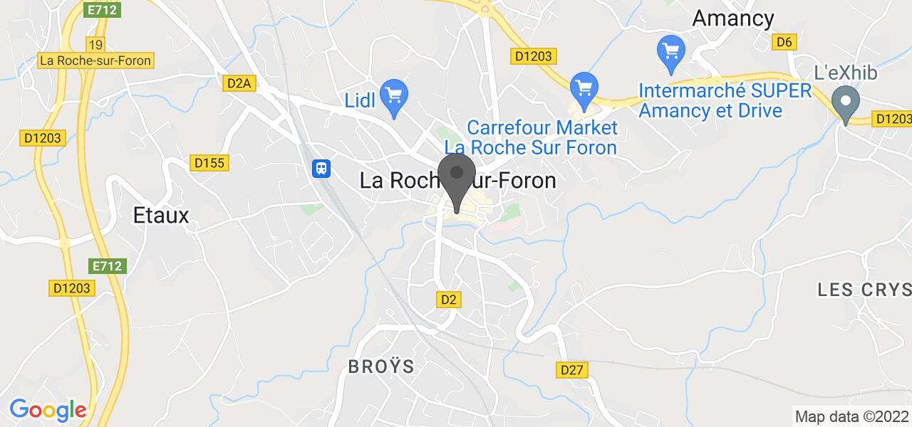 Mappa di accesso — Le Grain de Folie