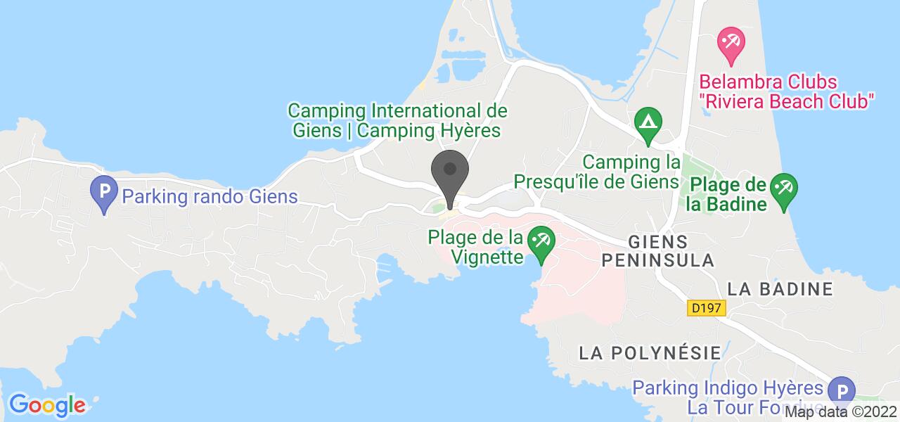 Plan d'accès — La Rascasse (Hotel le Provençal)