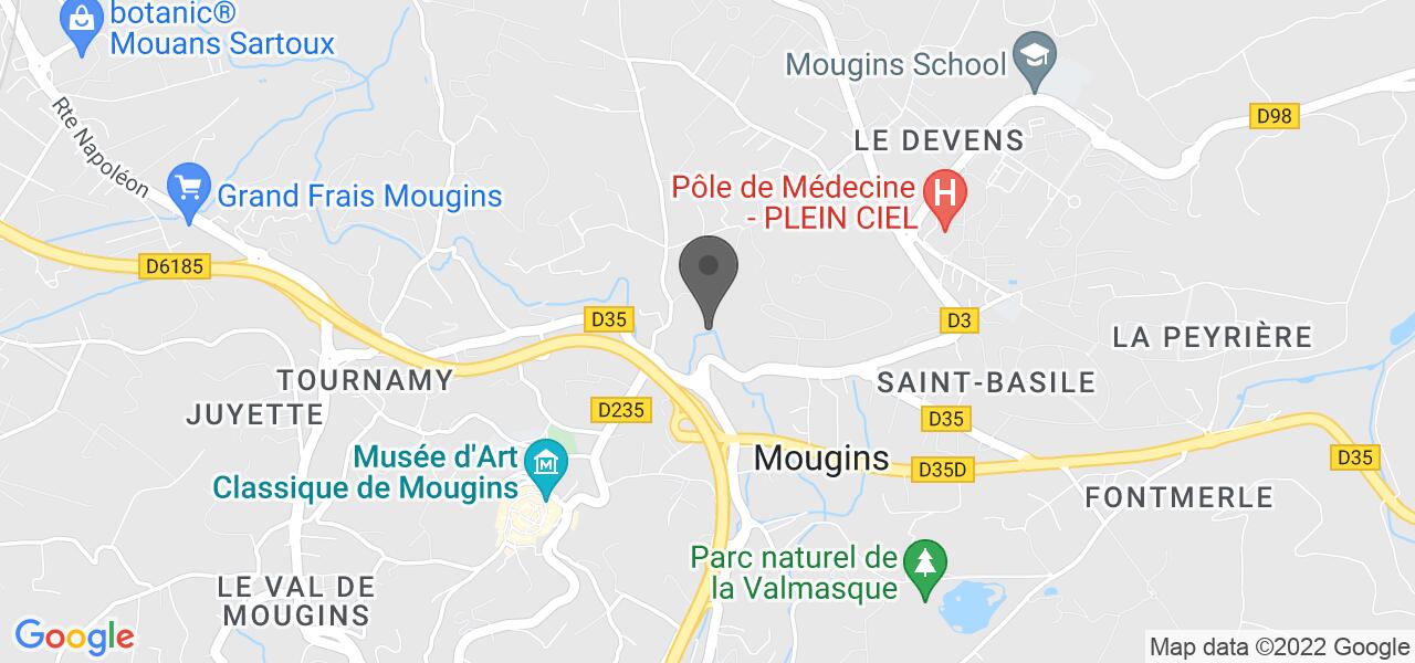 Plan d'accès — Villa Paradis'O