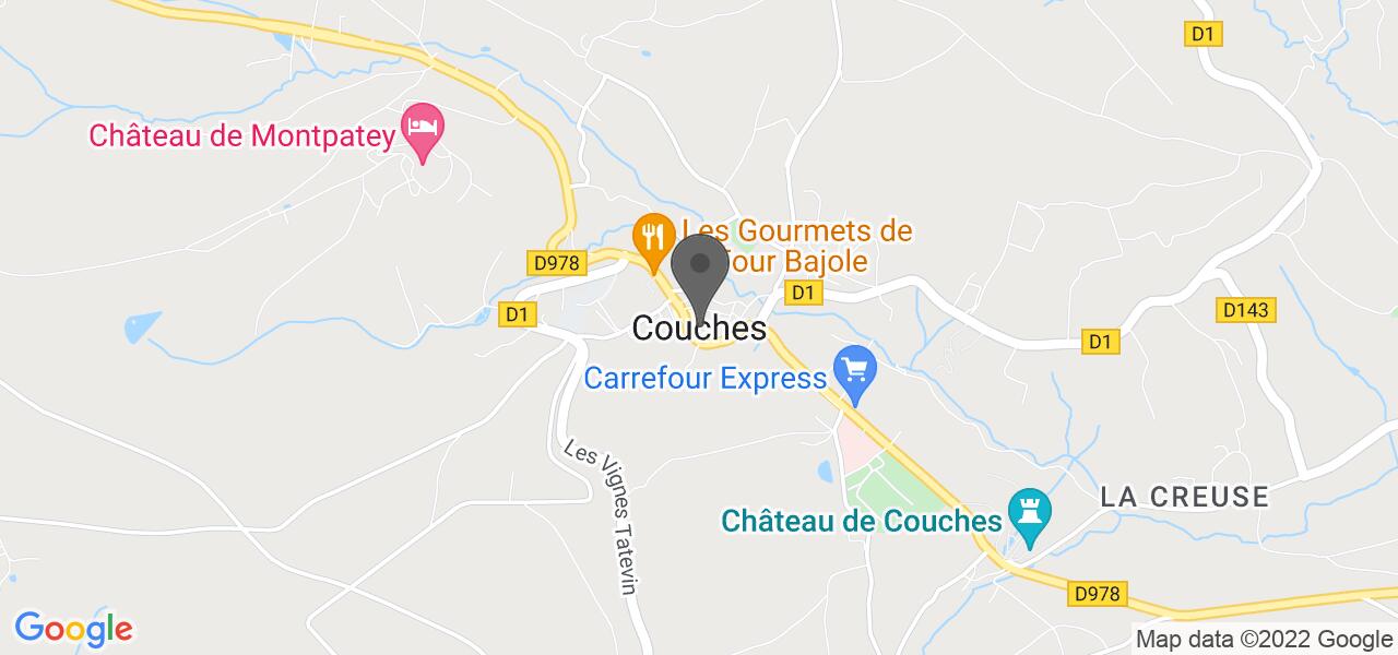 Plan d'accès — Les Trois Maures