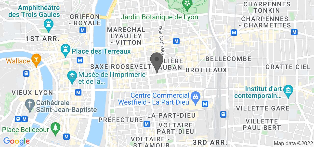 Routekaart — La Cabane à Huîtres