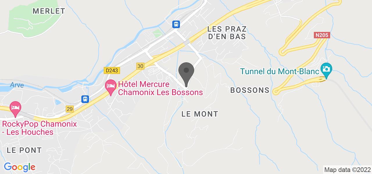 แผนที่การเดินทาง — Le Tremplin